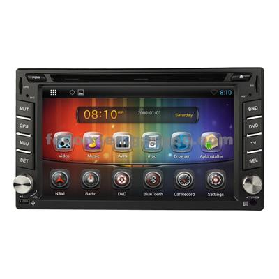 2 Din Car Dvd Gps Touch Screen For Nissan Patrol 2004-2010