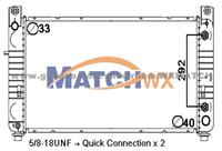 Auto Radiator Hummer H2 52400428 MR36001