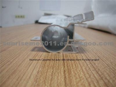 Aluminum Cassette For Auto Side Window From Porsche Project