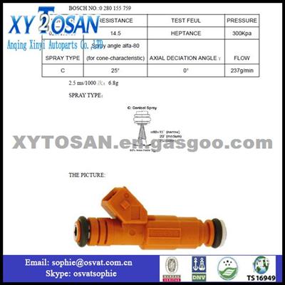 Injector Nozzle For Bosch NO.0280155759