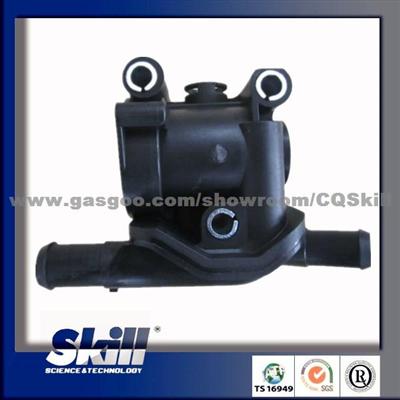 Thermostat Housing For Ford Water Outlet XS4G9K478CB