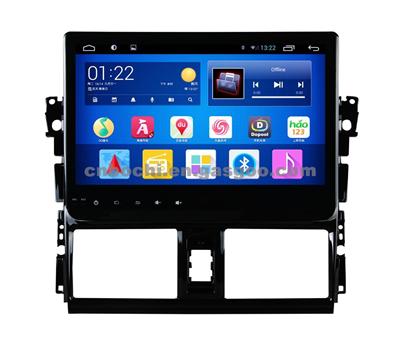 2016 New Big Screen Car Dvd Player With Android System And 10.2 Inch Screen For Toyota Vios