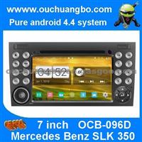 Ouchuangbo Android 4.4 Mercedes Benz SLK 350 Autoradio DVD GPS Support 4 Core 2 Zone AUX