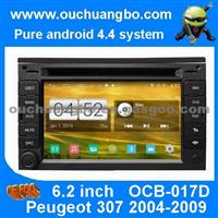 Ouchuangbo Peugeot 307 2004-2009 Dvd Stereo Sat Navi Radio Android 4.4 S160 Platform