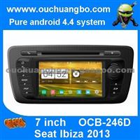 Ouchangbo Multimedia Dvd Gps Autoradio Seat Ibiza 2013 Android 4.4 OS