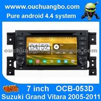 Ouchuangbo Suzuki Grand Vitara 2005-2011 Audio DVD Gps Stereo Navi Androi 4.4 OS S160 Platform