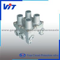 9347022100 9347022210 FOUR CIRCUIT PROTECTION VALVE FOR DAF MAN