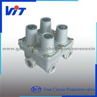 9347022500 AE4170 314039001 FOUR CIRCUIT PROTECTION VALVE FOR DAF Iveco