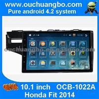 Ouchuangbo Honda Fit 2014 Android 4.2 10.1 Inch Big Screen Multimedia Gps Radio Stereo Navi