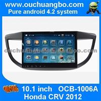 Ouchuangbo 10.1 Inch Android 4.2 Big Screen Honda CRV 2012 Autoradio Stereo Navigation System