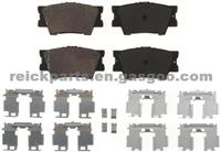 TOYOTA Avalon/Camry/Mark X Zio/RAV 4/Vanguard/Aurion Brake Pad 04466-33180 D1212