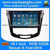 Ouchuangbo 1024*600 Nissan X-Trail 2014 Android 4.2 Stereo Radio Mutimedia 10.1 Inch Big Screen