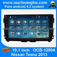 Ouchuangbo Nissan Teana 2013 DVD Stereo Radio Support IPod USB 4 Core Android 4.2 OS