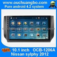 Ouchuangbo Nissan Sylphy 2012 Android 4.2 Audio Stereo Gps Radio Support 4 Core 1024*600 HD Screen