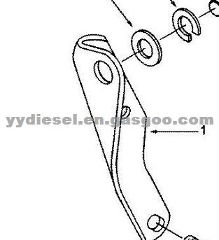 Air Compressor Support 3001296 For Cummins NT NH Diesel Engine