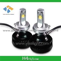 12V 42W6000 Lumen Car H4 Led Headlight Bulbs High Low Beam