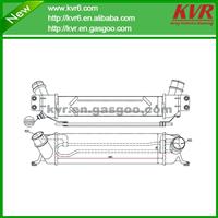 Universal Full Aluminium Turbo Intercooler Suitable For HYUNDAI OEM 281904A700