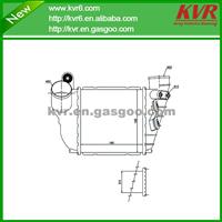 Cheap Aluminum Intercooler Suitable For AUDI/ SEAT/VOLKSWAGEN/SKODA OEM 1J0.145.803 G/1J0.145.803 A