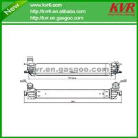 High Performance All Aluminum Intercooler Suitable For RENAULT OEM 14 46 100 01N