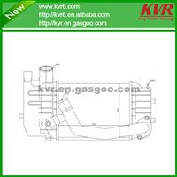 Charge Air Cooler Suitable For TOYOTA OEM 17900-0N010