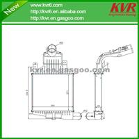 Bar Charge Air Cooler Suitable For OPEL/VAUXHALL OEM 6302 057/6302 062