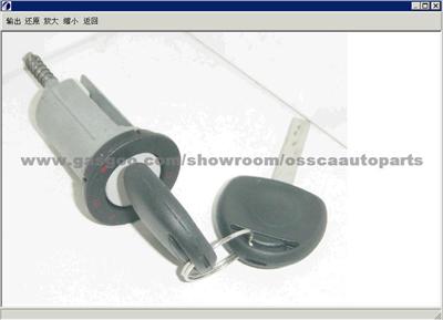 Ignition Lock Cylinder With Key For Opel 90 512 000