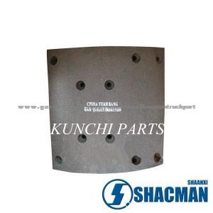 Shacman DELONG F2000 F3000 Rear Brake Lining DZ9112340062
