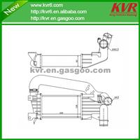 Car Aluminum Intercooler Suitable For OPEL/VAUXHALL OEM 6302 058