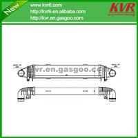 Cheap Aluminum Intercooler Suitable For MERCEDES OEM 204 500 00 00