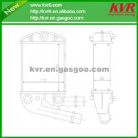 Bar Charge Air Cooler Suitable For FIAT OEM 46823259