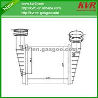 Cheap Aluminum Charge Air Cooler Suitable For SKODA/VOLKSWAGEN OEM 8D0.145.805 C