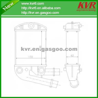 Bar Charge Air Cooler Suitable For FIAT OEM 46823259