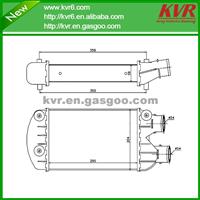 Plate Bar Intercooler Suitable For FIAT OEM 60813252