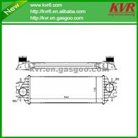 Car Aluminum Intercooler Suitable For NISSAN/ OPEL/RENAULT/VAUXHALL OEM 14496-00QAA