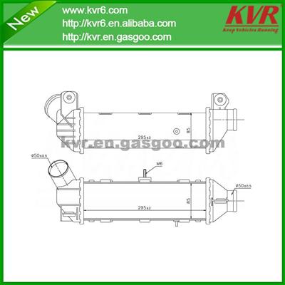 Plate Intercooler Suitable For SEAT/VOLKSWAGEN OEM 6K0.145.805