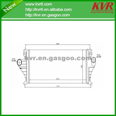 Bar Intercooler Suitable For PEUGEOT OEM 0384.F0