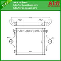 Engine Intercooler Suitable For MAN TRUCKS OEM 81.06130.0129