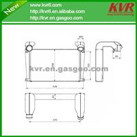 Universal Charge Air Cooler Suitable For MAN TRUCKS OEM 81061309066