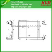 Engine Charge Air Cooler Suitable For RVI - RENAULT TRUCKS OEM 50 01 858 491