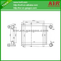 Heavy Duties Charge Air Cooler Suitable For RVI - RENAULT TRUCKS OEM 50 10 315 765