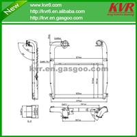 Charge Air Cooler Suitable For SCANIA TRUCKS OEM 1747660