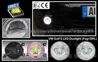 LED DRL Fog Light For VW Golf 5 GTI LED Fog DRL Light For VW Golf 5 GTI