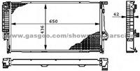 Radiator For BMW 5 E34 525tds,OE 2244346