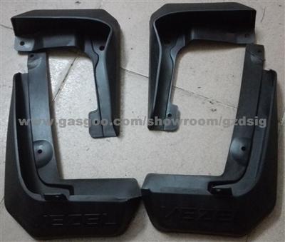 Rubber Car Mud Flaps Accessory Parts Replacement For Honda Vezel With Logo Print