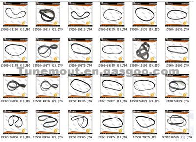 Timing Belt For Mitsubishi 4G63 OEM :MD182293