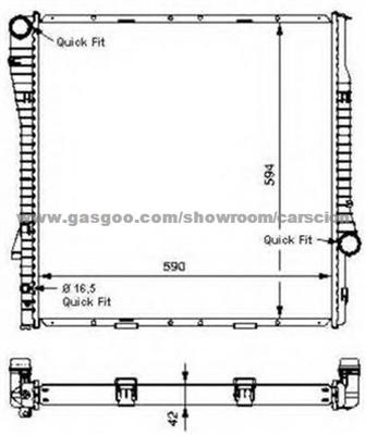 Radiator For BMW BMW X5 E53 OE 17101439101