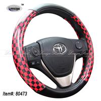 Cool Red Steering Wheel Cover LS80473