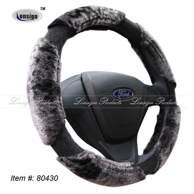 Plush Steering Wheel Cover LS80430