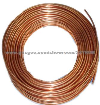 Double Wall Brazed Copper Coated Steel Tube