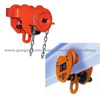 Geared Trolley Durable With Simple Structure